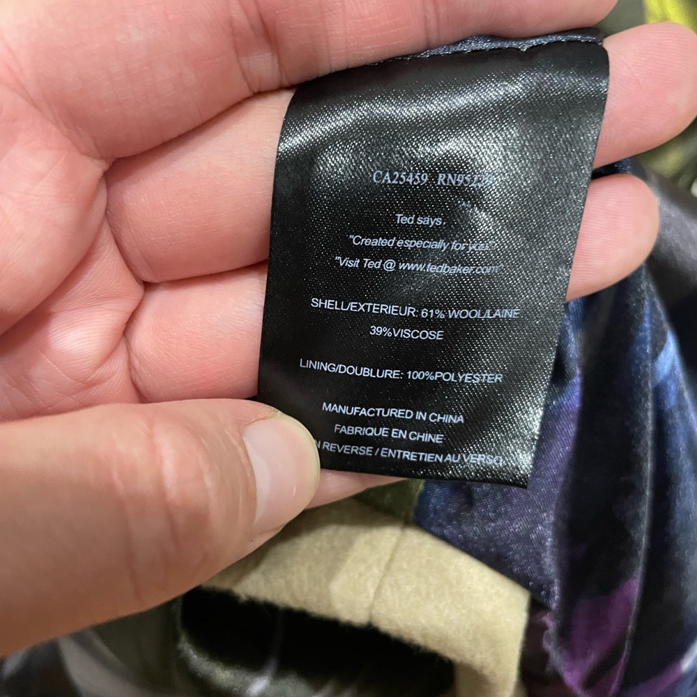 Ted baker coat size 2 - Picture 5 of 5
